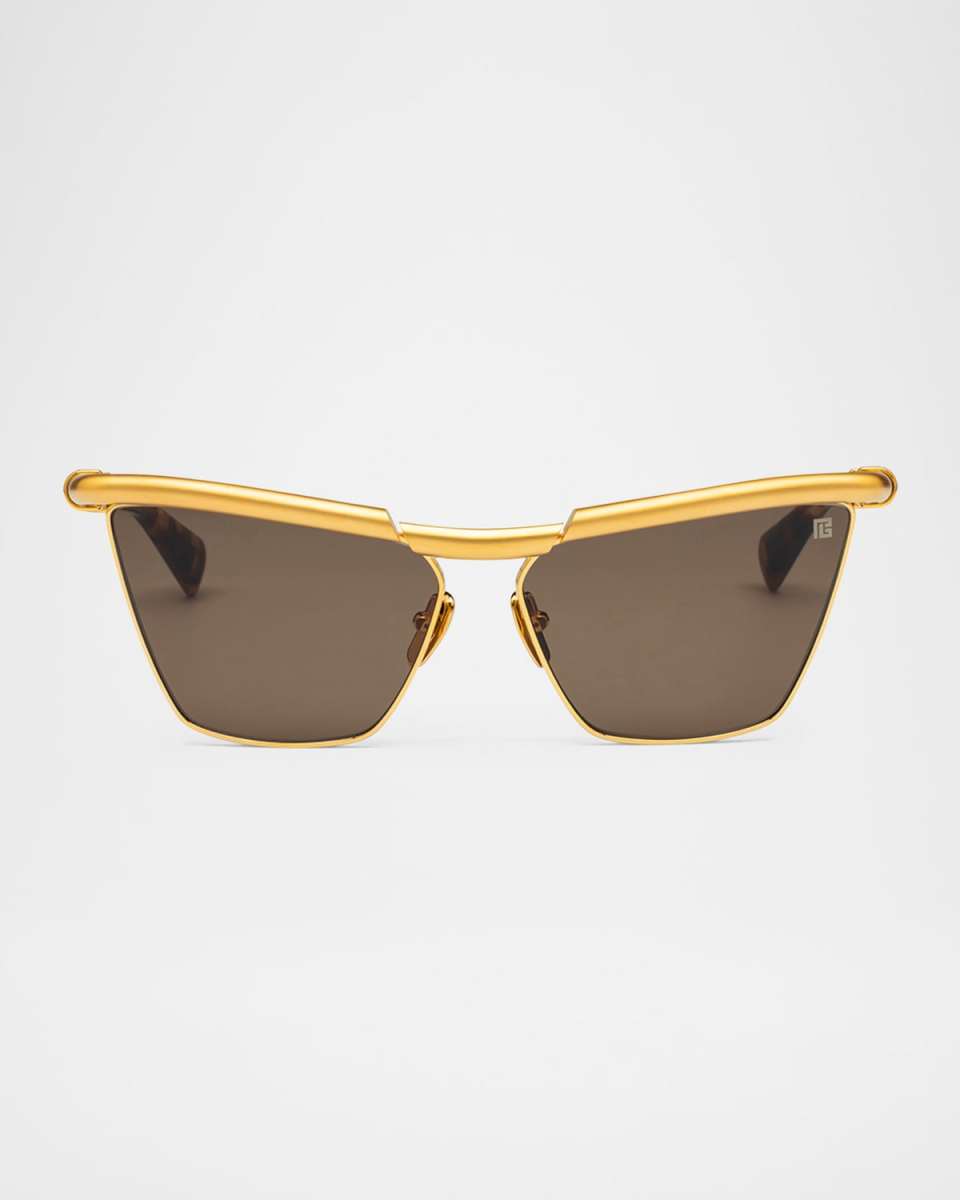 Victorie Cat Eye Titanium Sunglasses